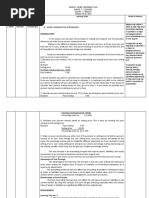 Date AND Time Learning Area Learning Competencie S Learning Tasks Mode of Delivery