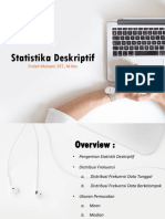 Materi Pertemuan 6 - Statistik Deskriptif