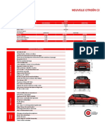 Nouvelle Citroën C3: Diesel Finition Feel Business Feel Pack Shine Pack