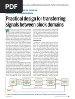 Practical Design For Transferring Signals Between Clock Domains