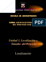 Tema - Localizacion e Ingenieria Del Proyecto