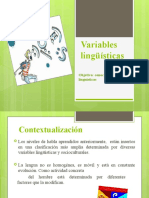 Cuarto Medio PPT Variables Linguisticas