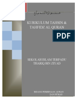 Kurikulum Tahsin Tahfidz 5 PDF Free