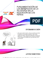 Angie - Fundamentación de Los Beneficios de La Filosofía en