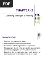 Chapter-2: Marketing Strategies & Planning