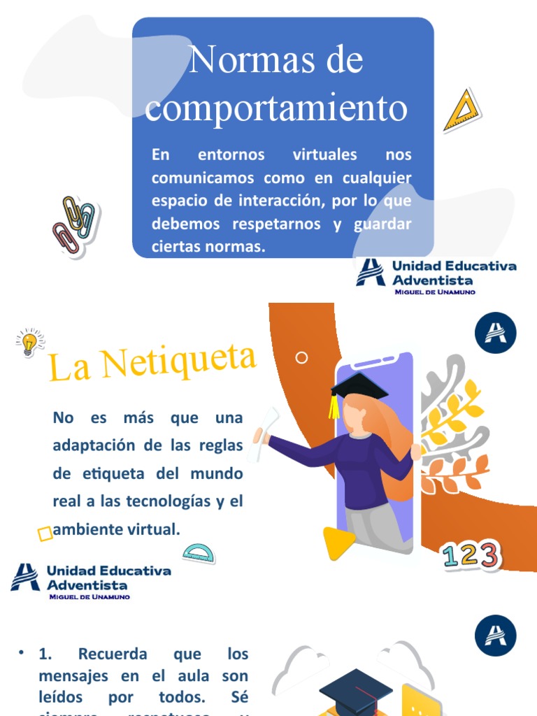 Normas de Netiqueta en Clases Virtuales | PDF