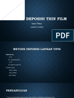 Metode Deposisi Thin Film