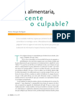 La Grasa Alimentaria Inocente o Culpable