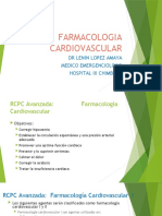 FARMACOLOGIA CARDIOVASCULAR Y RCP