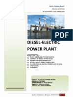 Diesel Electric Power Plant