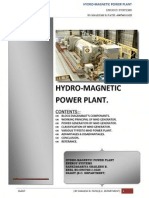 Hydro Magnetic Power Plant