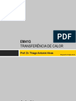 Aula 1 - EM41G - Transferencia de Calor - Introducao