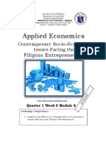 Applied Economics: Filipino Entrepreneurs