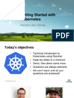 Getting Started With Kubernetes: Rancher Labs Training