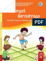 Buku Siswa Kelas IV. Semangat Berolahraga. PJOK. Tahun 2019