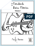 Estudando Baixo Elétrico - Volume 1 - Paulo Dantas - 2016