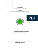 Makalah Kondisi Ekonomi Koperasi Dan Bisnis Di Indonesia