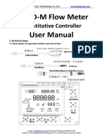 Quantitative Controller: ZJ-LCD-M Flow Meter User Manual