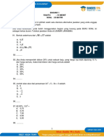 Soal TPA Bappenas Modul 4