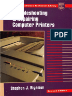 Troubleshooting & Repairing Computer Printers 2nd Edition 1996