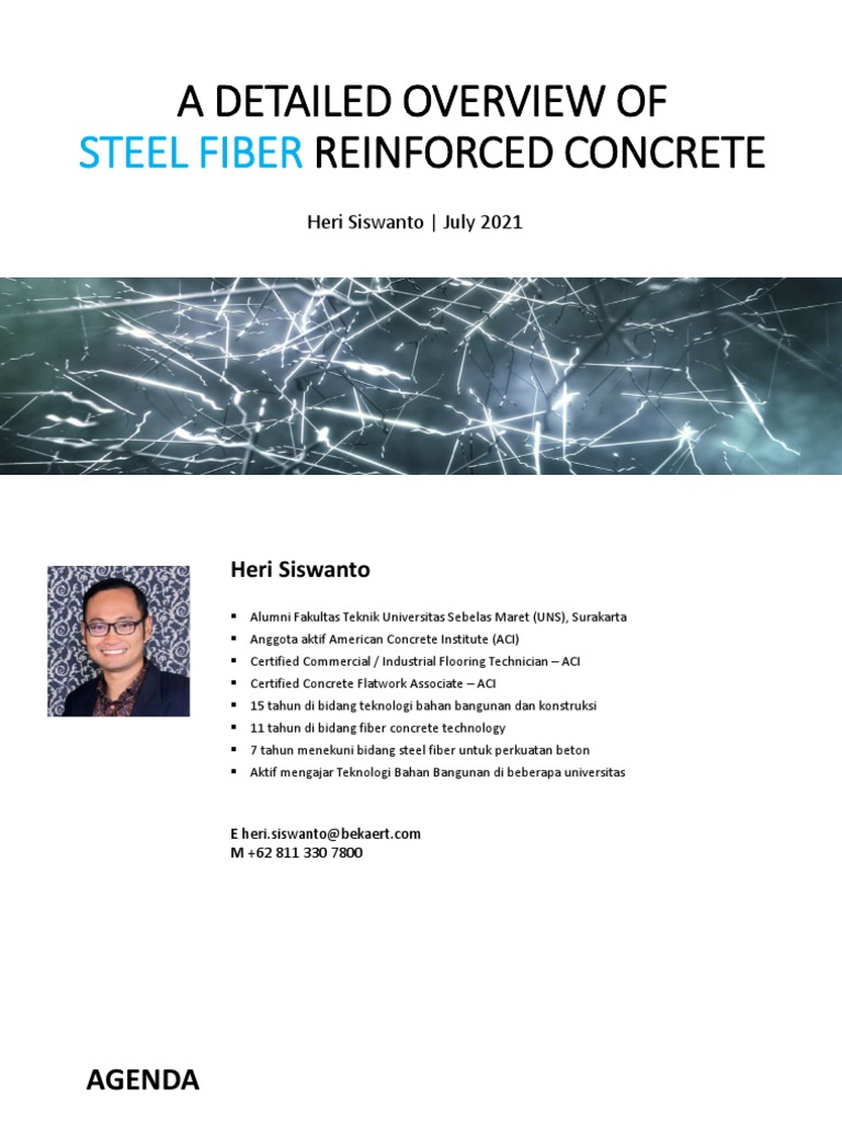 Steel Fiber Reinforced Concrete Guide | PDF | Strength Of Materials ...
