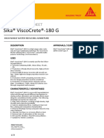 Sika® Viscocrete®-180 G: Product Data Sheet
