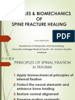 Materi PIR - Dr. Lukas W., SP - OT-K Principles - Biomechanics of Spine Fracture Healing