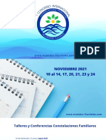 Informacion I Congreso Internacional de Constelaciones Familiares y Talleristas Fluviales