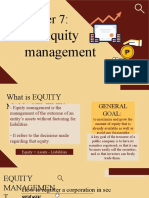 Maximizing Equity Through Proper Management