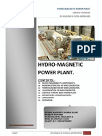 Hydro Magnetic Power Plant