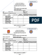 2CY20 Regular Recruitment Program Physical Agility Test Score Sheet