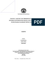 Faktor Faktor Yang Mempengaruhi Kejadian Stunting Pada Balita Usia 25 60 Bulan Di Kelurahan Kalibaru Depok Tahun 2012 Dikonversi