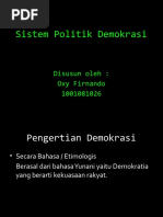 Download Sistem Politik Demokrasi by Oxy Firnando  SN53731049 doc pdf