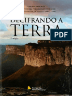 Editora Nacional Decifrando A Terra (Wilson Teixeira) 2 Ed 2007