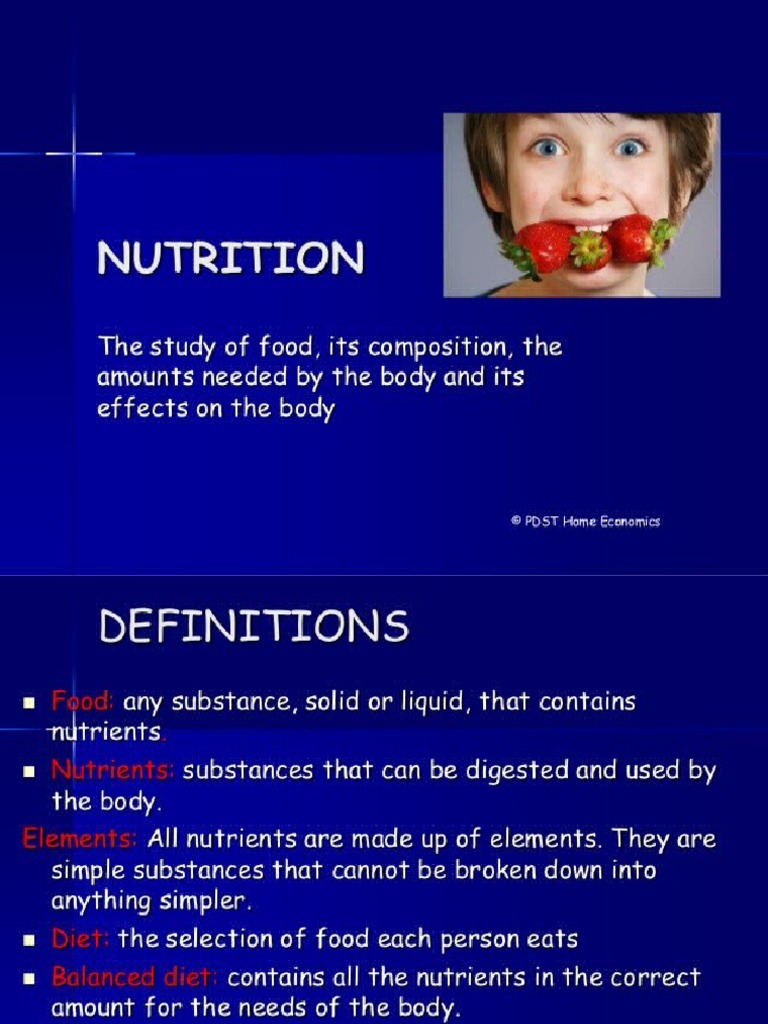 Nutrition Topic PDF