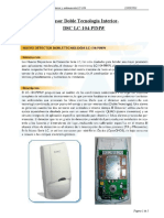 Sensor Doble Tecnología Interior LC-104 regulación