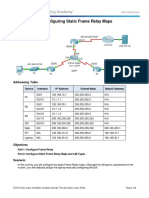 5.2.1.4 Packet Tracer - Configuring Static Frame Relay Maps Instructions