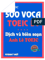 500 Voca Toeic [Anh Lê Toeic]