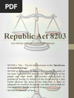 Republic Act 8203: The Special Law On Counterfeit Drugs