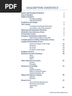 Descriptive Statistics: Atistics