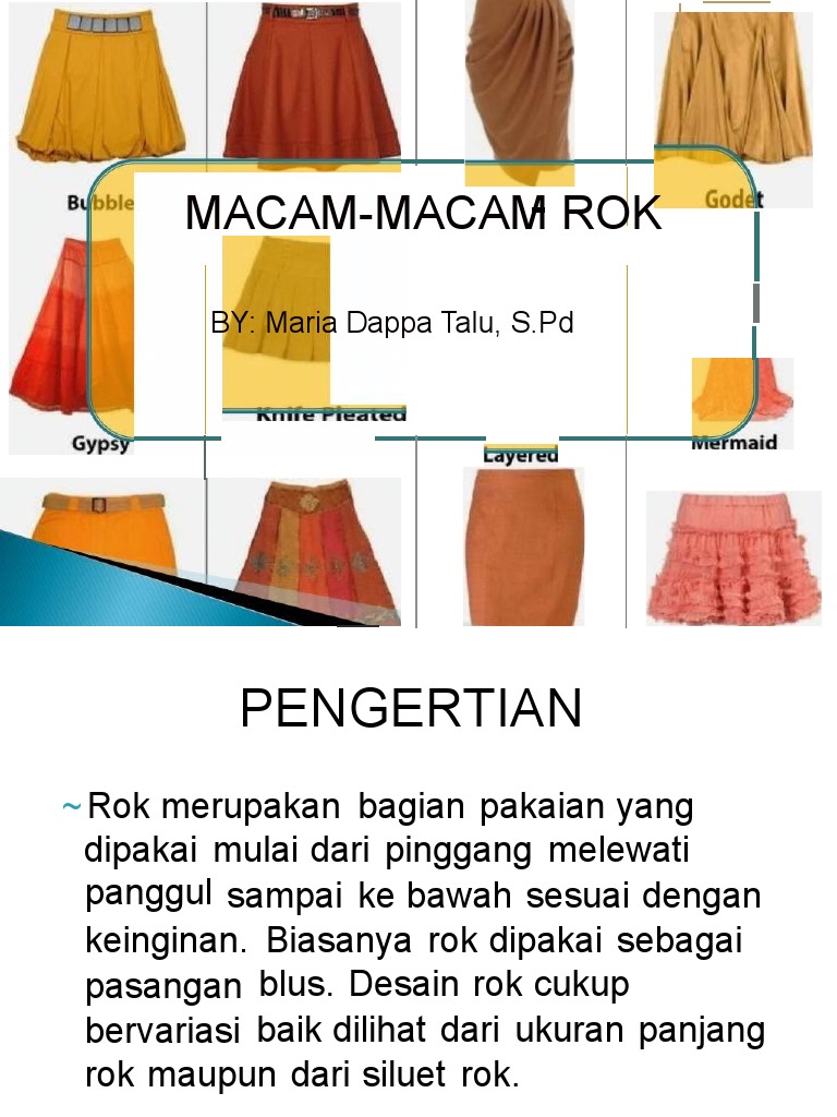 Macam Macam Rok | PDF | Griya & Taman