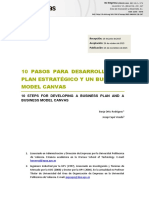 10 Pasos Para Desarrollar Un Plan Estratégico y Un Business Model 1166803262