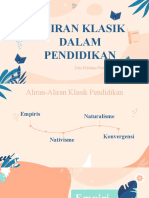 Materi 4 Aliran Klasik Pendidikan