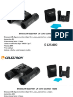 Binoculares Celestron desde $125.000