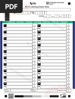 IELTS Reading Answer Sheet | PDF