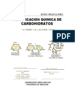Clásificación Quimica de Carbohidratos