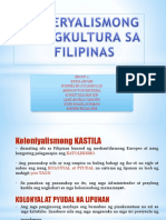 2 Imperyalismong Pangkultura Sa Filipinas