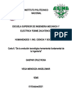 Carta 6. Vega Mendoza 1EM5