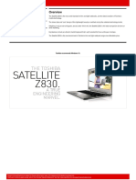 Satellite Z830/00G PT22LA-00G001: Toshiba Recommends Windows 10