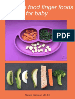 65 Whole Food Finger Foods For Baby: Natalia Stasenko MS, RD